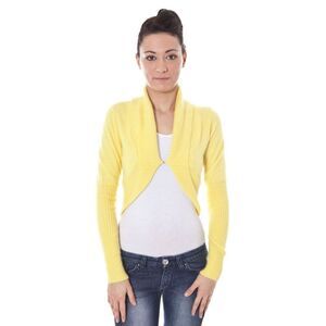 Datch Yellow Angora Women Women's Shrug